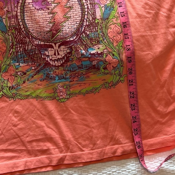 The Grateful Dead Daydreamer Women's Merch Long Sleeve T-Shirt In Coral - Picture 14 of 16